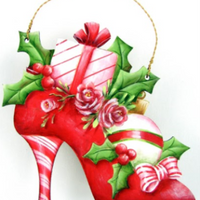 Holiday Heels Ornament E-Pattern by Chris Haughey