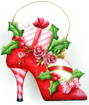 Holiday Heels Ornament E-Pattern by Chris Haughey