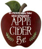 Apple Cider 5¢ Stencil