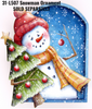 Snowbert Decorates the Tree Pattern by Chris Haughey