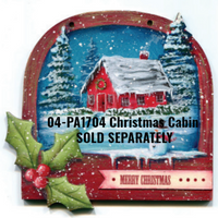 Christmas Cabin Ornament