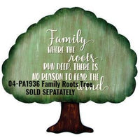 Family Roots Stencil