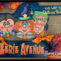 Eerie Avenue Stencil
