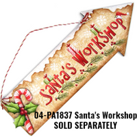 14-1/2" Arrow Sign Plaque