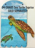 4-3/8" MDF Sea Turtle Ornament