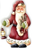 Santa with Lantern Ornament
