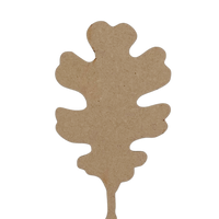 4" Oak Leaf