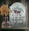 Joshua 24:15 Stencil