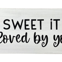 How Sweet It Is Stencil