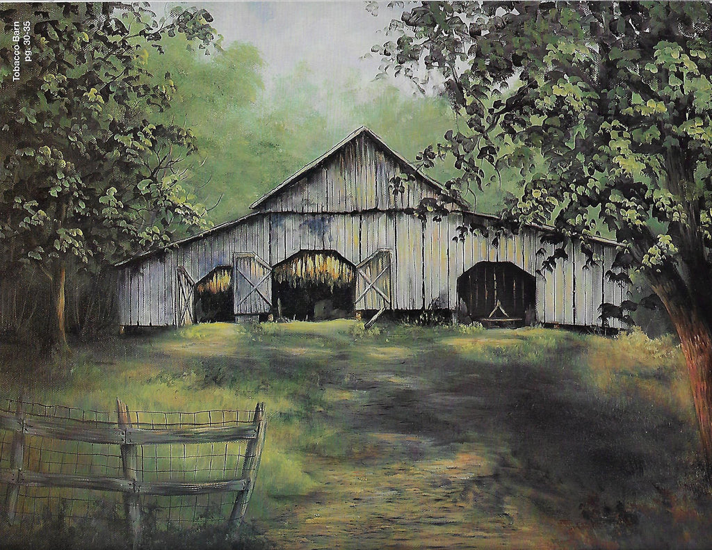 tobacco barn painting Tobacco Barn E-Pattern By Annette Dozier tobacco barn painting Tobacco Barn E-Pattern By Annette Dozier