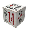 Word Blocks: February 14 Stencil