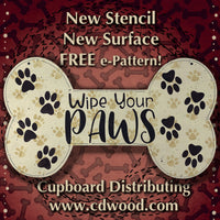 14" Dog Bone Plaque