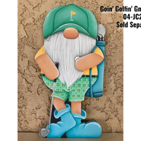 Golf Gnome Plaque