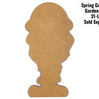 Spring Gnome and Garden Pattern By Jeannetta Cimo