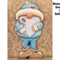 Winter Wonderland Gnome Plaque