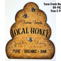 14" Beehive Plaque