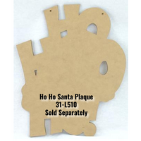 Ho Ho Ho Plaque E-Pattern by Chris Haughey