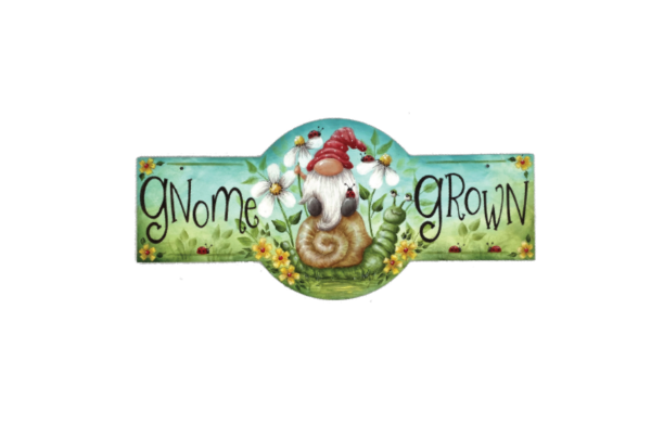 Gnome Grown Plaque E-Pattern by Chris Haughey