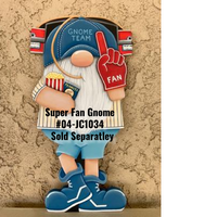 Super Fan Gnome Plaque