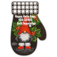 Mitten Plaque with Cuff