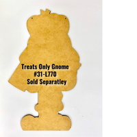 Treats Only Halloween Gnome Pattern By Jeannetta Cimo