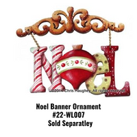 Merry Greetings Ornaments Pattern by Chris Haughey