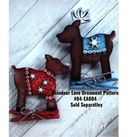 Reindeer Love Doe Ornament
