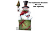 Frolicking Snowmen Ornaments Pattern by Chris Haughey