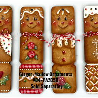 4-1/2" Marshmallow Ornament