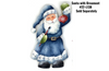 Bearded Bunch Ornaments Pattern by Chris Haughey