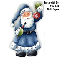 Bearded Bunch Ornaments Pattern by Chris Haughey