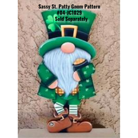 Sassy St. Patty Gnome Plaque