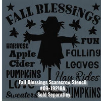 Fall Blessings Scarecrow E-Pattern