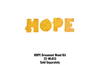 Letters of HOPE Pattern by Chris Haughey
