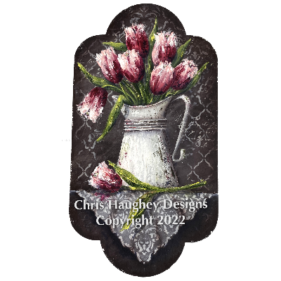 Country Tulips Pattern by Chris Haughey