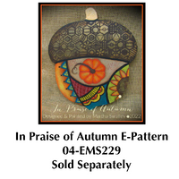 Jumbo Acorn Plaque