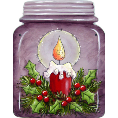 Candlelight Mason Jar Pattern by Chris Haughey