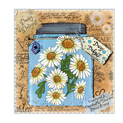 Daisy Delight E-Pattern By Sharon Bond