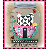 Sweet Watermelon Home E-Pattern