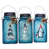 Jar Snow Globes Pattern by Chris Haughey
