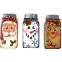 Jolly Jingle Jars E-Pattern by Chris Haughey