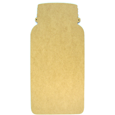 Jumbo Mason Jar Plaque