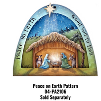 Manger Nativity Ornament