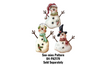 Top Hat Tom Snowman Ornament