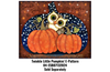 Mid Squatty Pumpkin Plaque