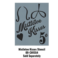 Mistletoe Kisses Plaque Pattern
