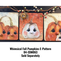 Whimsical Pumpkin Plaques Class Bundle with Deb Mishima