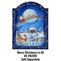 Merry Christmas to All Ornament Bundle PA2201