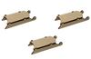 3-1/2 in. Mini Wooden Sled - Set of 3 Ornaments
