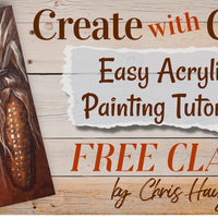 Autumn Indian Corn Plaque Bundle PA2246